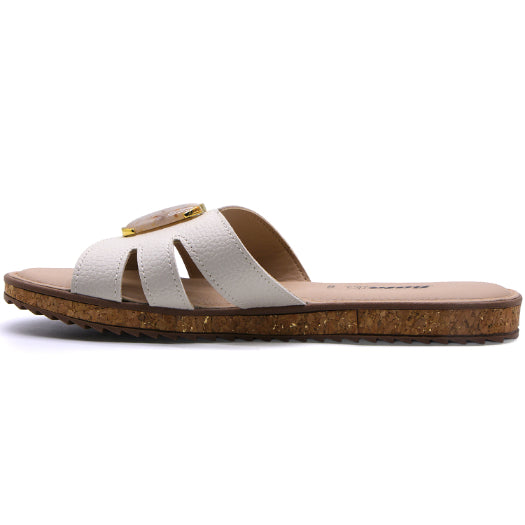 BR White Cork Comfort Slides