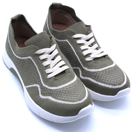 Br Olive Knit Comfort Sneakers