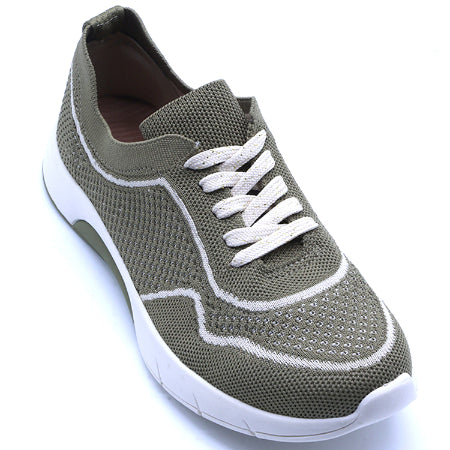 Br Olive Knit Comfort Sneakers