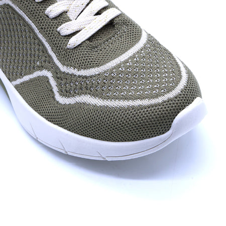 Br Olive Knit Comfort Sneakers