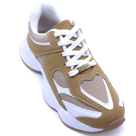 BR Chunky Camel Sneakers