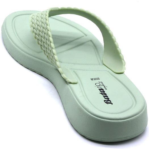 BR Mint Green Braided Thongs