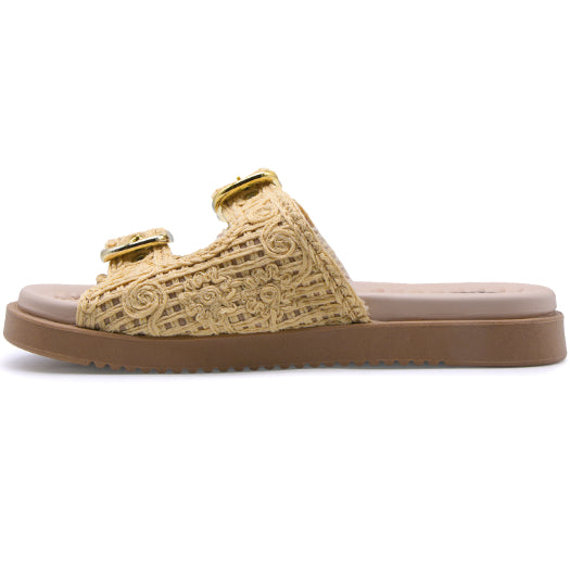 BR Reflex Tech Natural Woven Slides