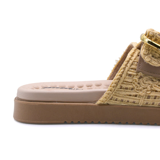 BR Reflex Tech Natural Woven Slides