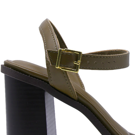 BR Green Minimalist Block Heels