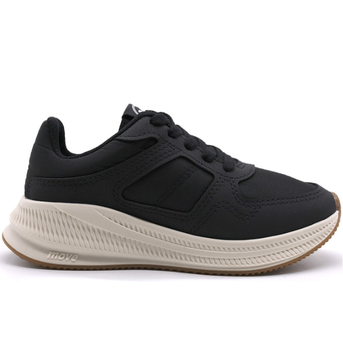 BR MOVE TECH Black Sneakers
