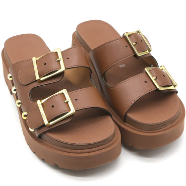 BR Chunky Camel Buckled Slides