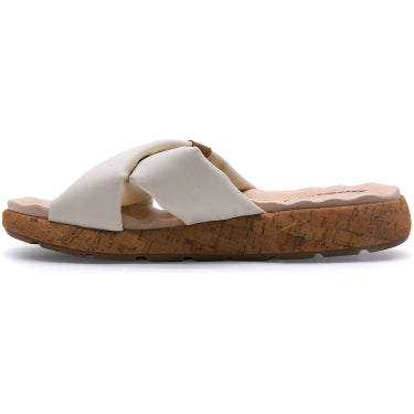 BR DRY TECH Cream Soft Crossover Slides