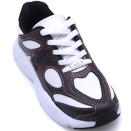 BR Retro Burgundy Trainers