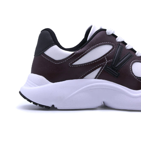 BR Retro Burgundy Trainers