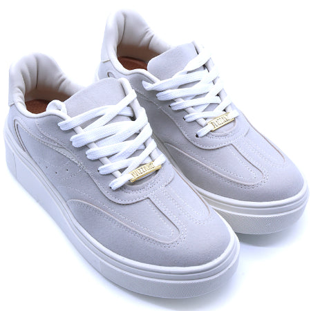 BR Greige Suede Sneakers