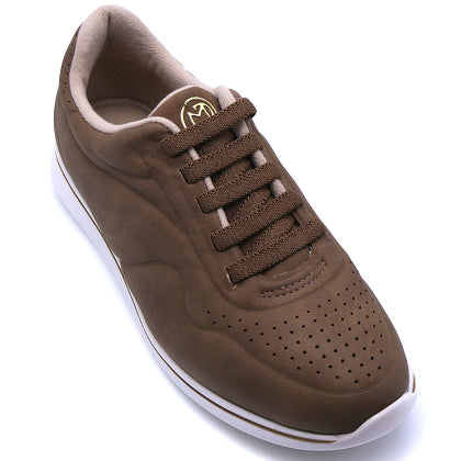 BR Comfy Brown Slide-Ons