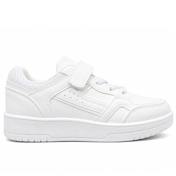 BR Classic Velcro All White Sneakers