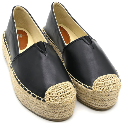 Black Chunky Espadrilles