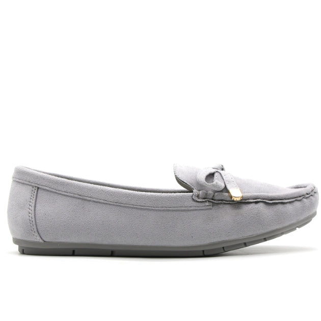 Grey Ultra-Flex Moccasin