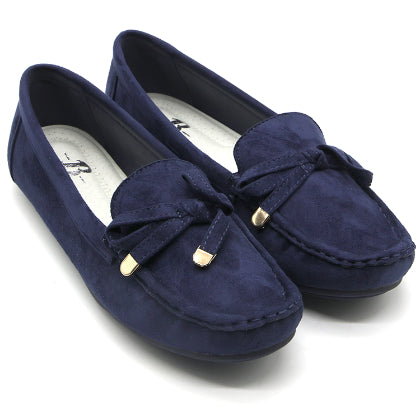 Navy Ultra-Flex Moccasin
