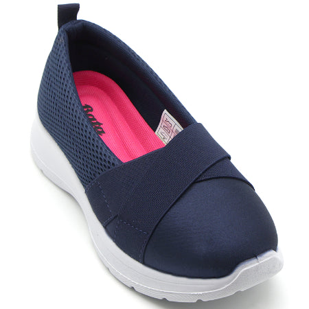 Navy Cushion-Step Mesh Slip-On – view 5