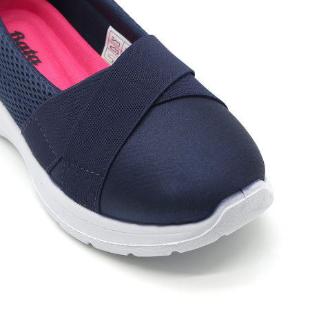 Navy Cushion-Step Mesh Slip-On – view 7