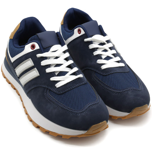 Navy Retro Stripe Runner – view 2