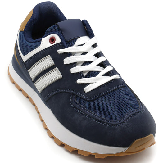 Navy Retro Stripe Runner – view 5