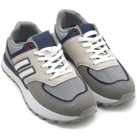 Grey Retro Stripe Runner – view 2