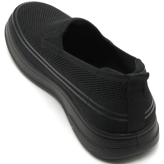 Black Knit Slip-On – view 4