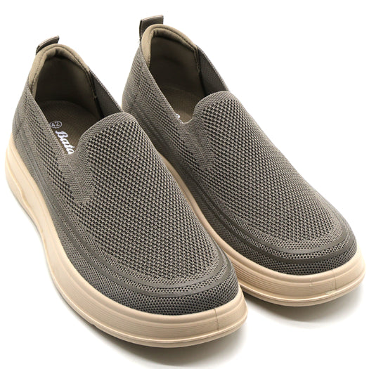 Taupe Knit Slip-On – view 2