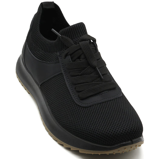 Black Retro Mesh Runner – view 5