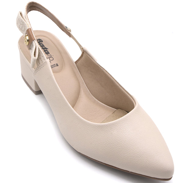 BR Beige Pointed Slingbacks – view 5