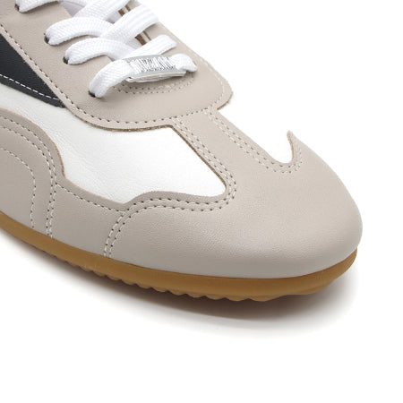 BR White Slim Panelled Sneakers – view 6