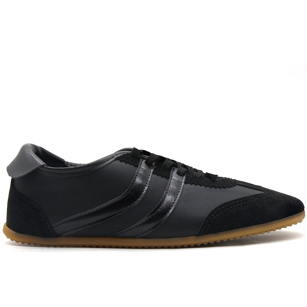 BR Black Slim Stripe Sneakers