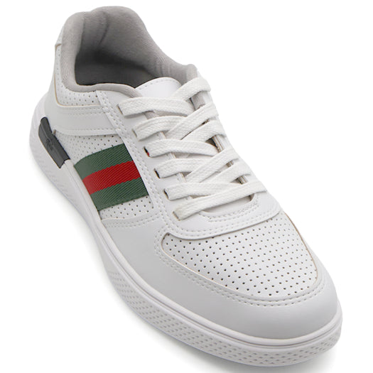 BR White Stripe Sneakers – view 5