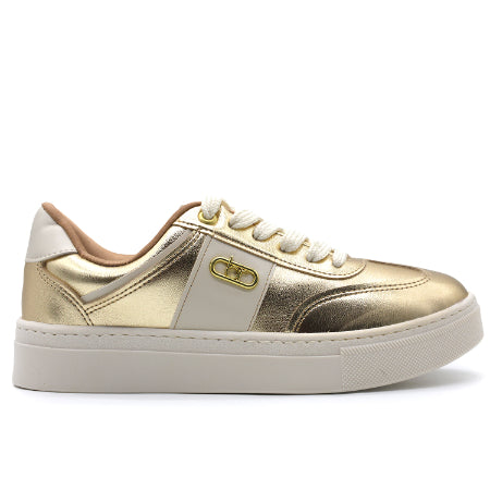 BR Gold Platform Sneakers – view 1