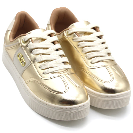 BR Gold Platform Sneakers – view 2