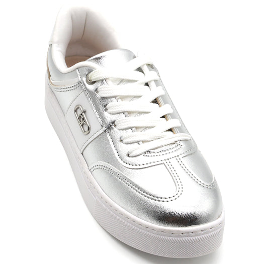 BR Silver Platform Sneakers – view 5