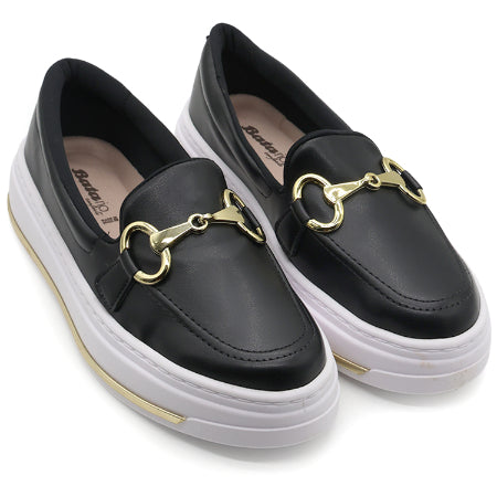 BR Black Bit Loafer Sneakers – view 2