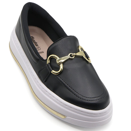 BR Black Bit Loafer Sneakers – view 5