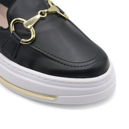 BR Black Bit Loafer Sneakers – view 7
