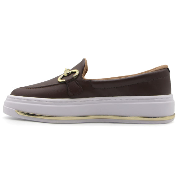 BR Brown Bit Loafer Sneakers – view 4