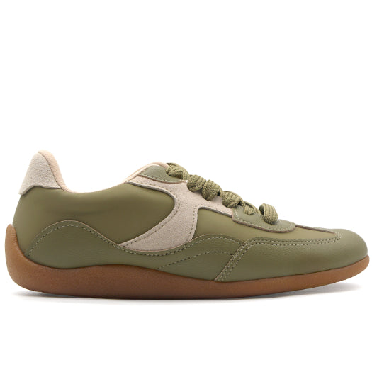 BR Olive Retro Slim Sneakers – view 1