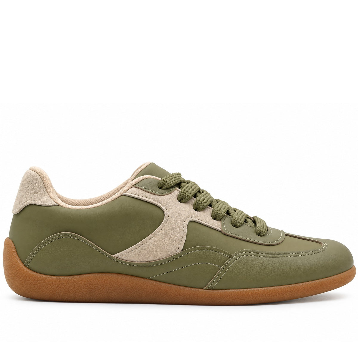 BR Olive Retro Slim Sneakers