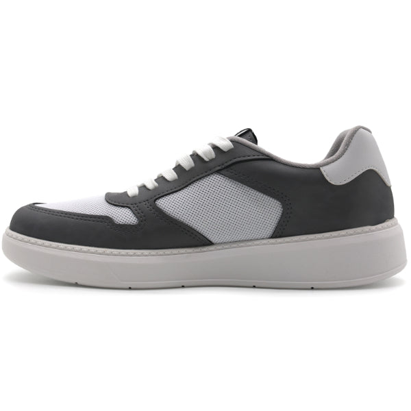 BR White Grey Mesh Sneakers – view 3