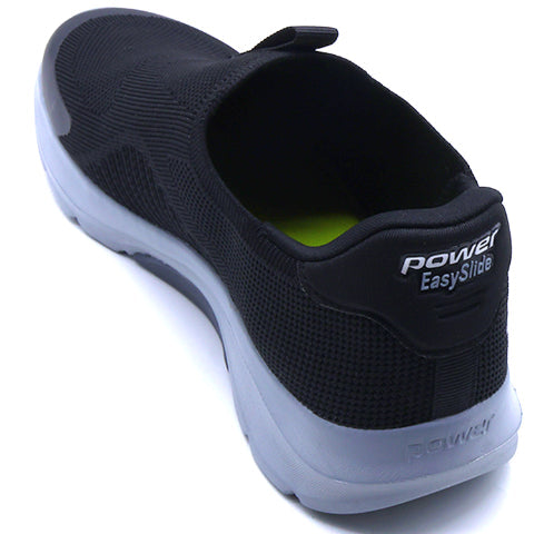 Power Stamina Arc 100 Black Easy Slide Slip-Ons