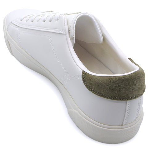 Bata Oslo White & Green Sneakers