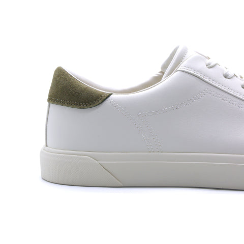 Bata Oslo White & Green Sneakers