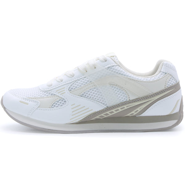 Northstar Beige Retro Trainers