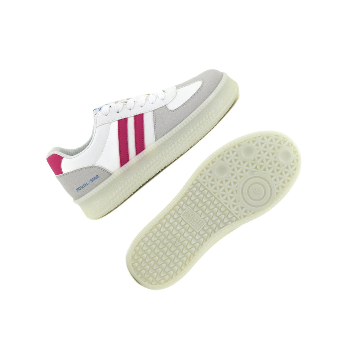 Northstar Kyer White Fuchsia Sneakers – view 7