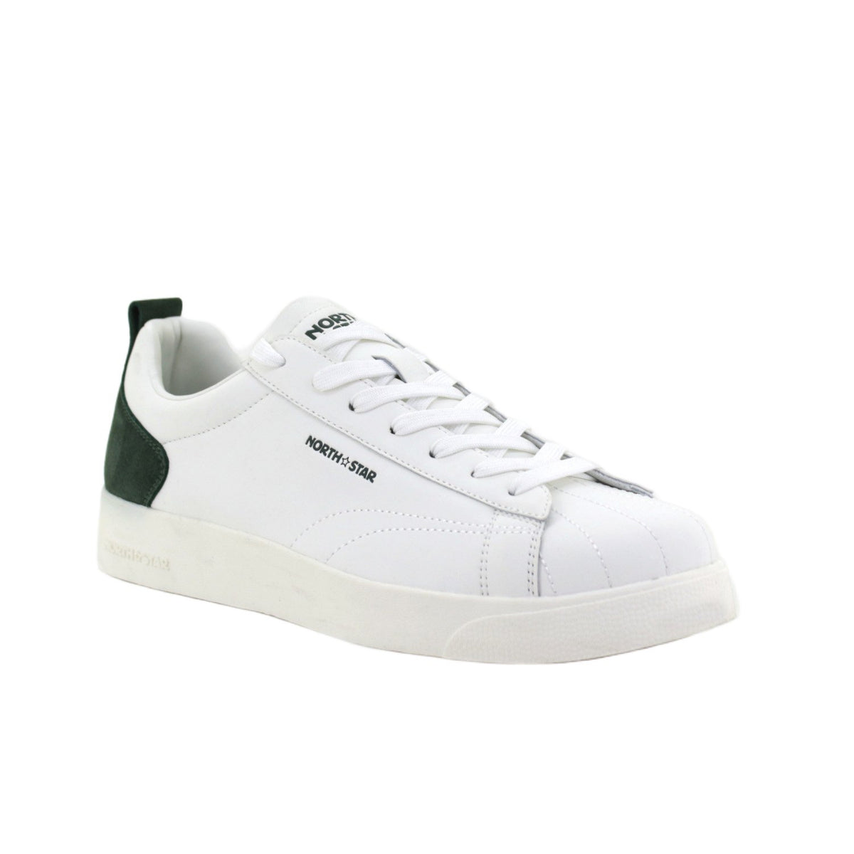 Northstar Court 76 White Navy Sneakers – view 2