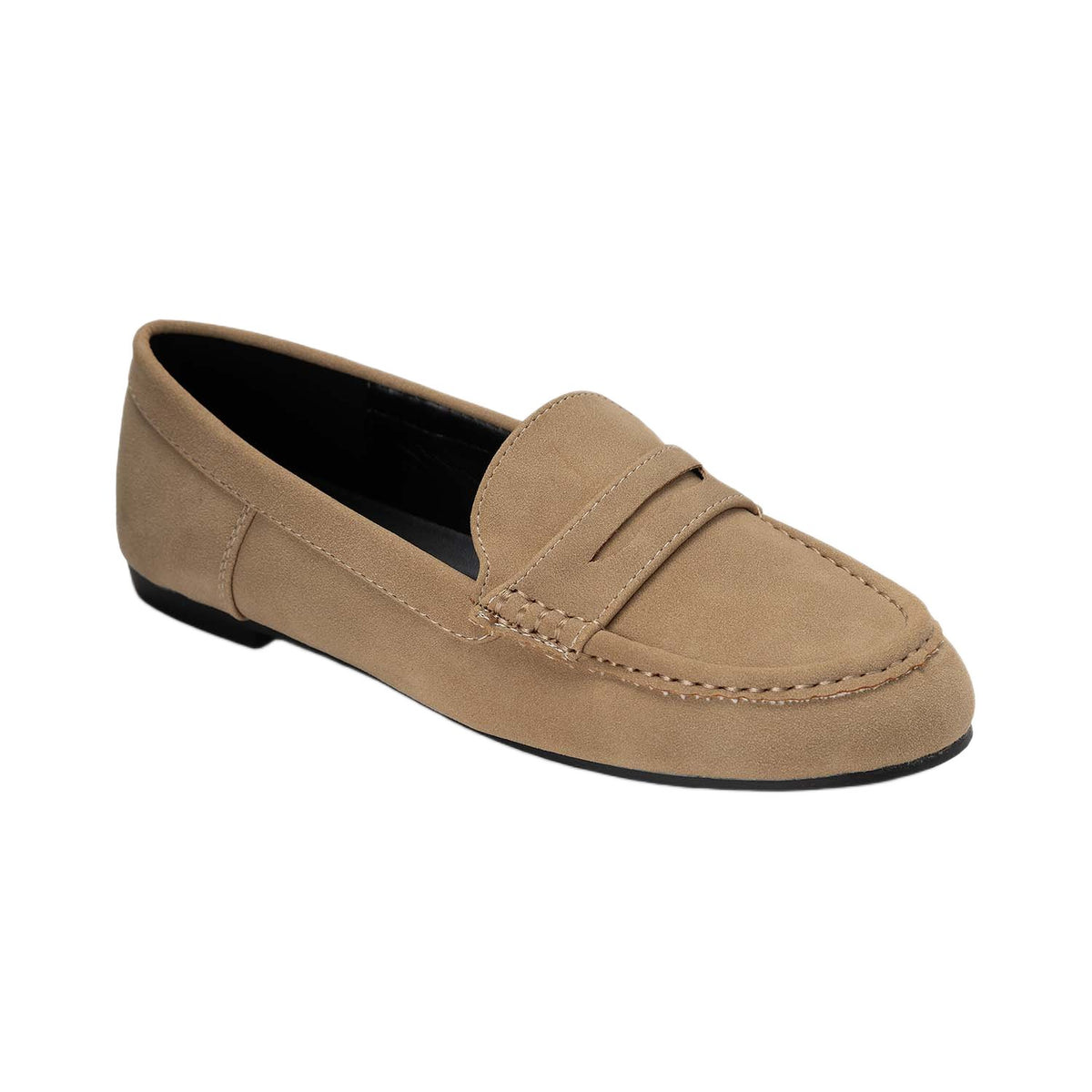 Virginia Tan Suede Loafers – view 2