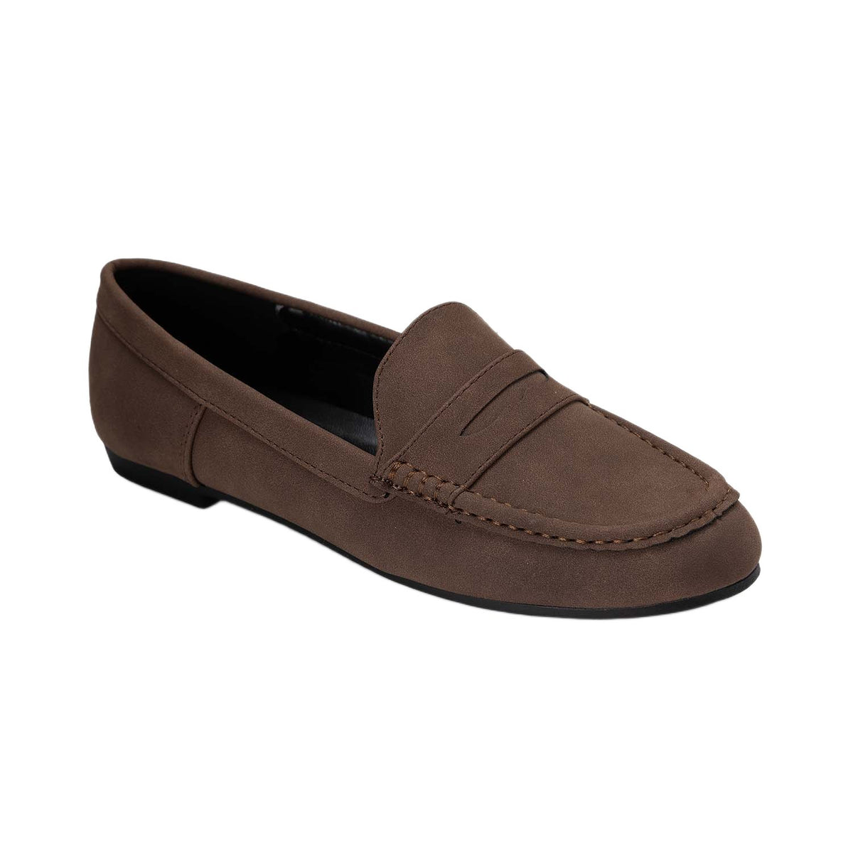 Virginia Brown Suede Loafers – view 2